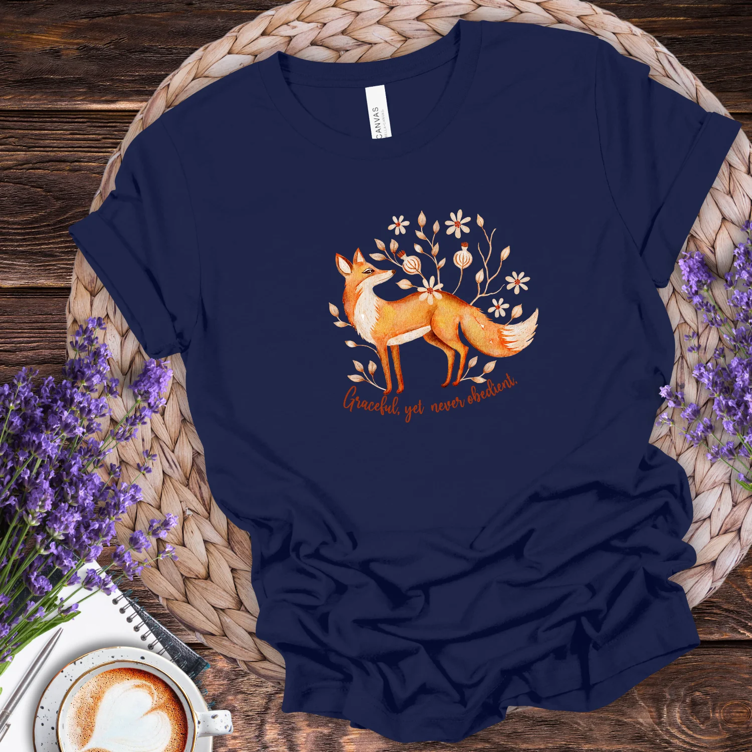 Graceful yet never obedient Tee product image (1)