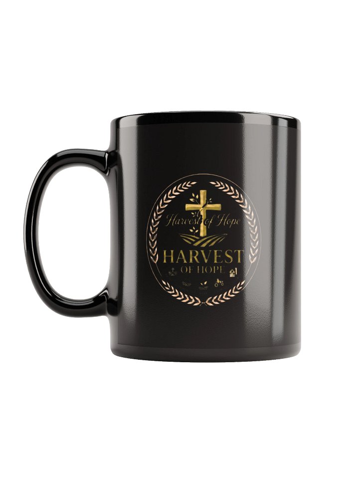 Harvest of Hope Black Mug product image (1)
