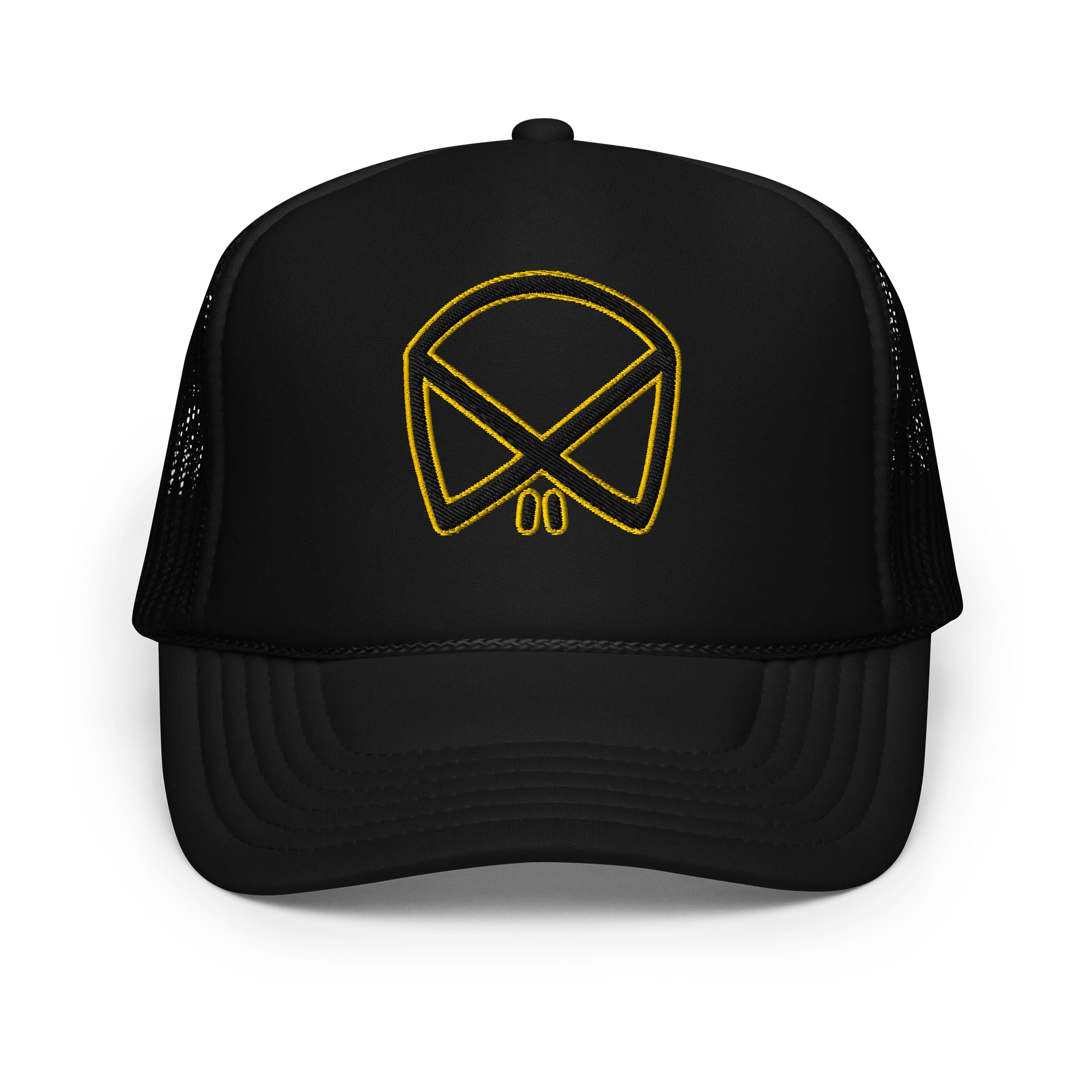 BOBUTAH SKULL LOGO Otto Foam Trucker Hat product image (1)