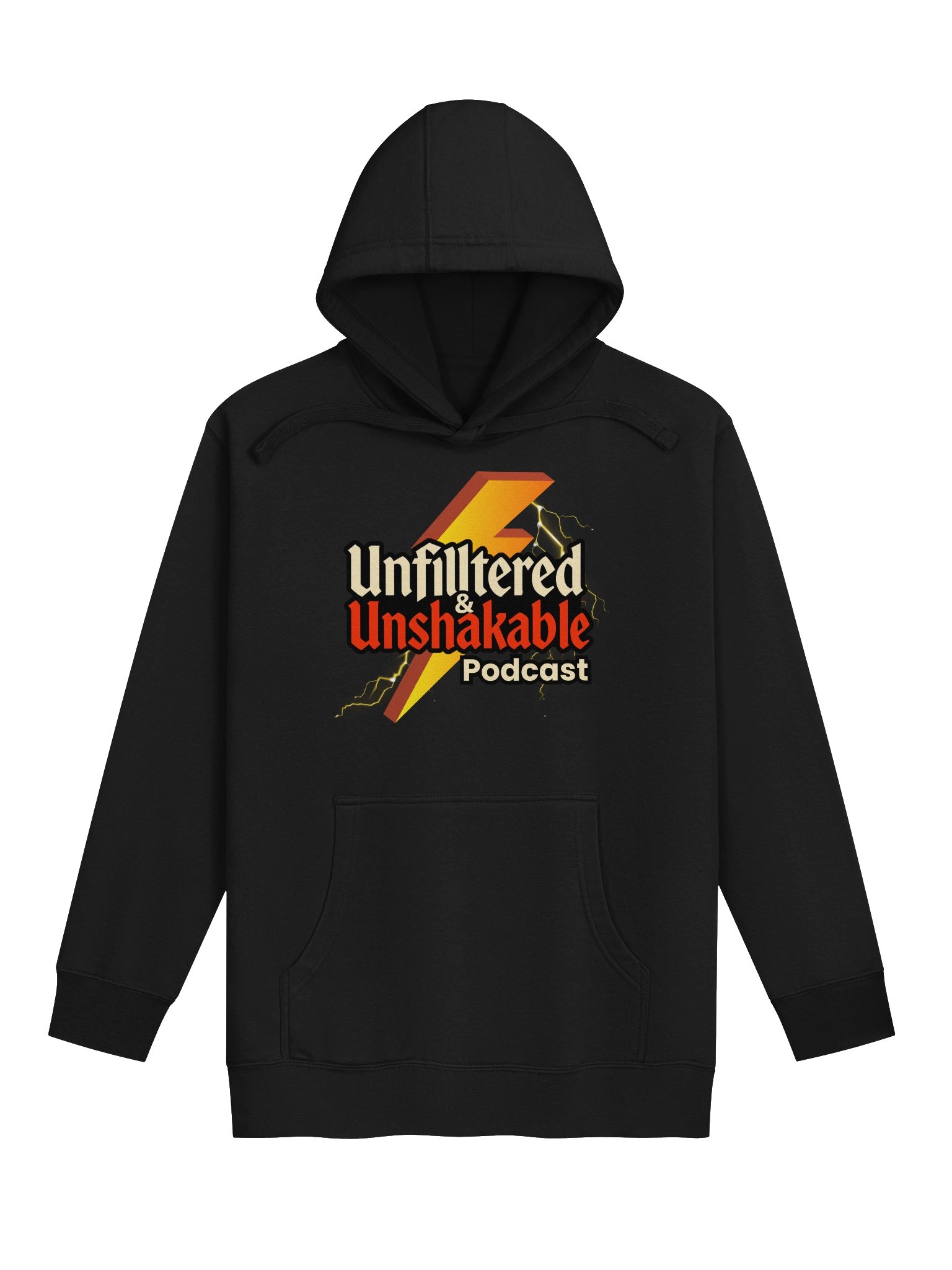 Unfiltered & Unshakable Podcast Hoodie product image (1)