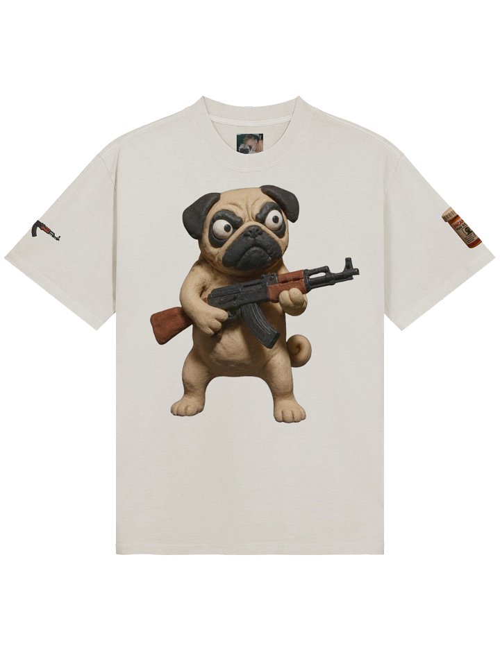 Just A Pug With A AK47 TEE product image (1)