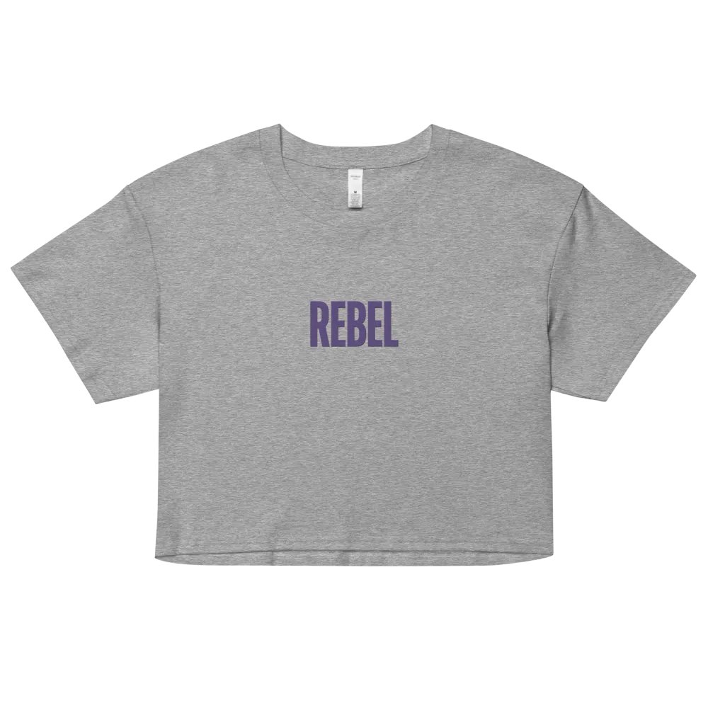 Cropped Tee Rebel embroided product image (6)