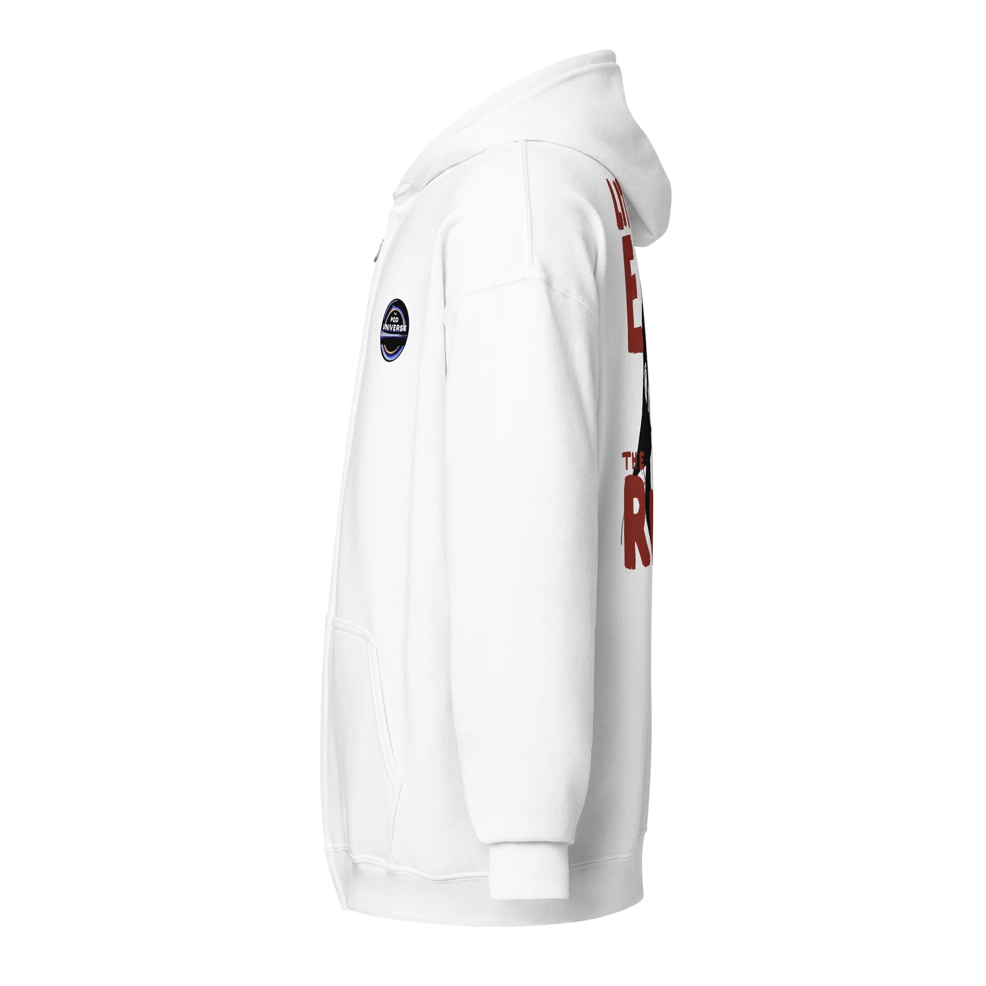 Literally Eat The Rich Zip Hoodie product image (3)
