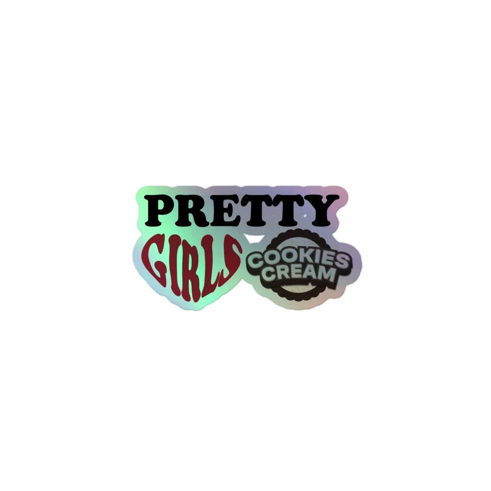 Pretty Girls Love Cookies & Cream Sticker product image (1)