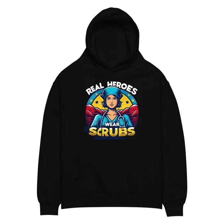 Superhero Scrubs Unisex Hoodie product image (4)