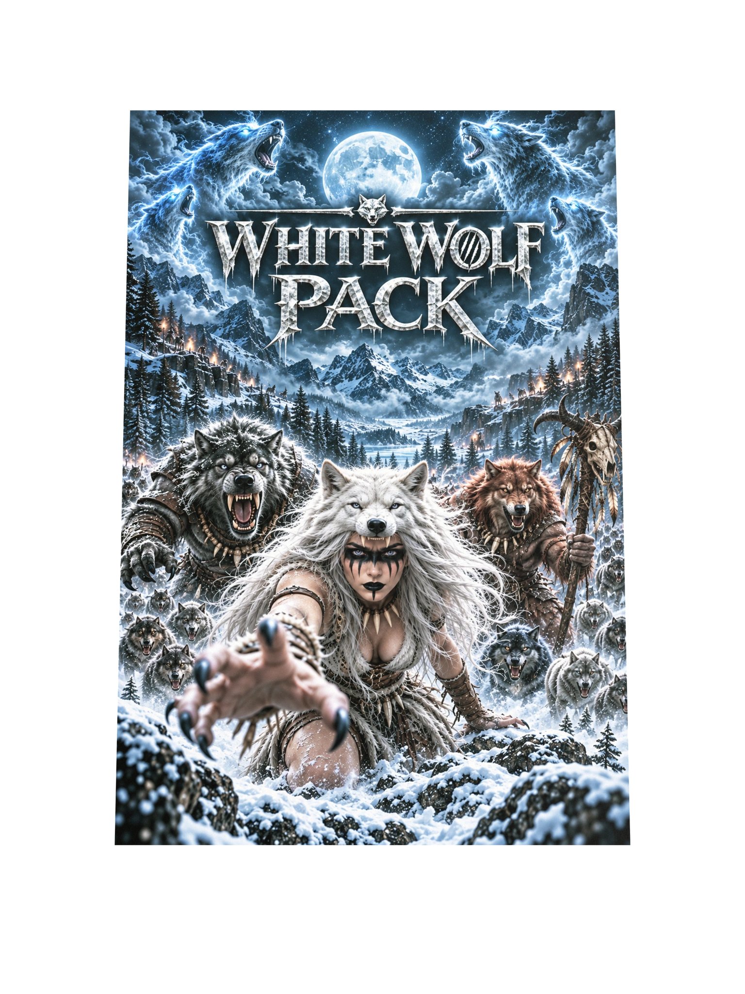Bianca The Bard - White Wolf pack - POSTER product image (2)