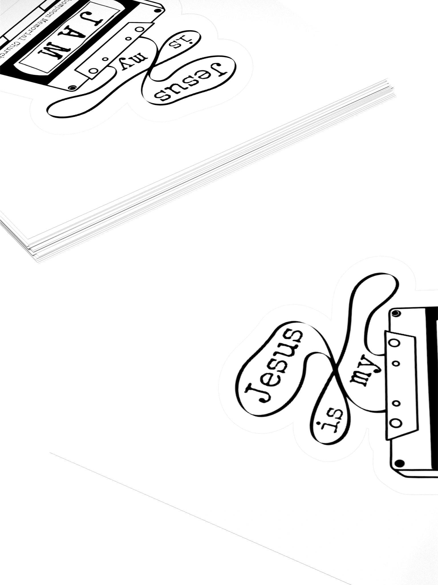 Jesus Is My Jam Sticker product image (7)