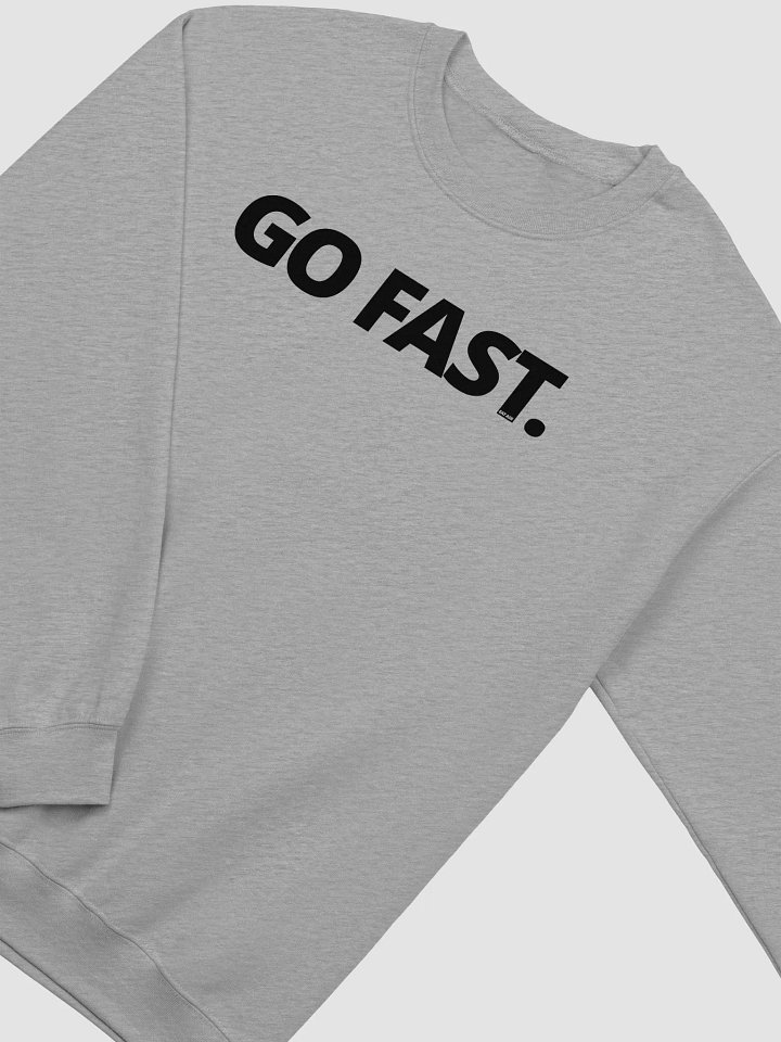 GO FAST (Eat Ass) // Light Printed Sweatshirt product image (1)