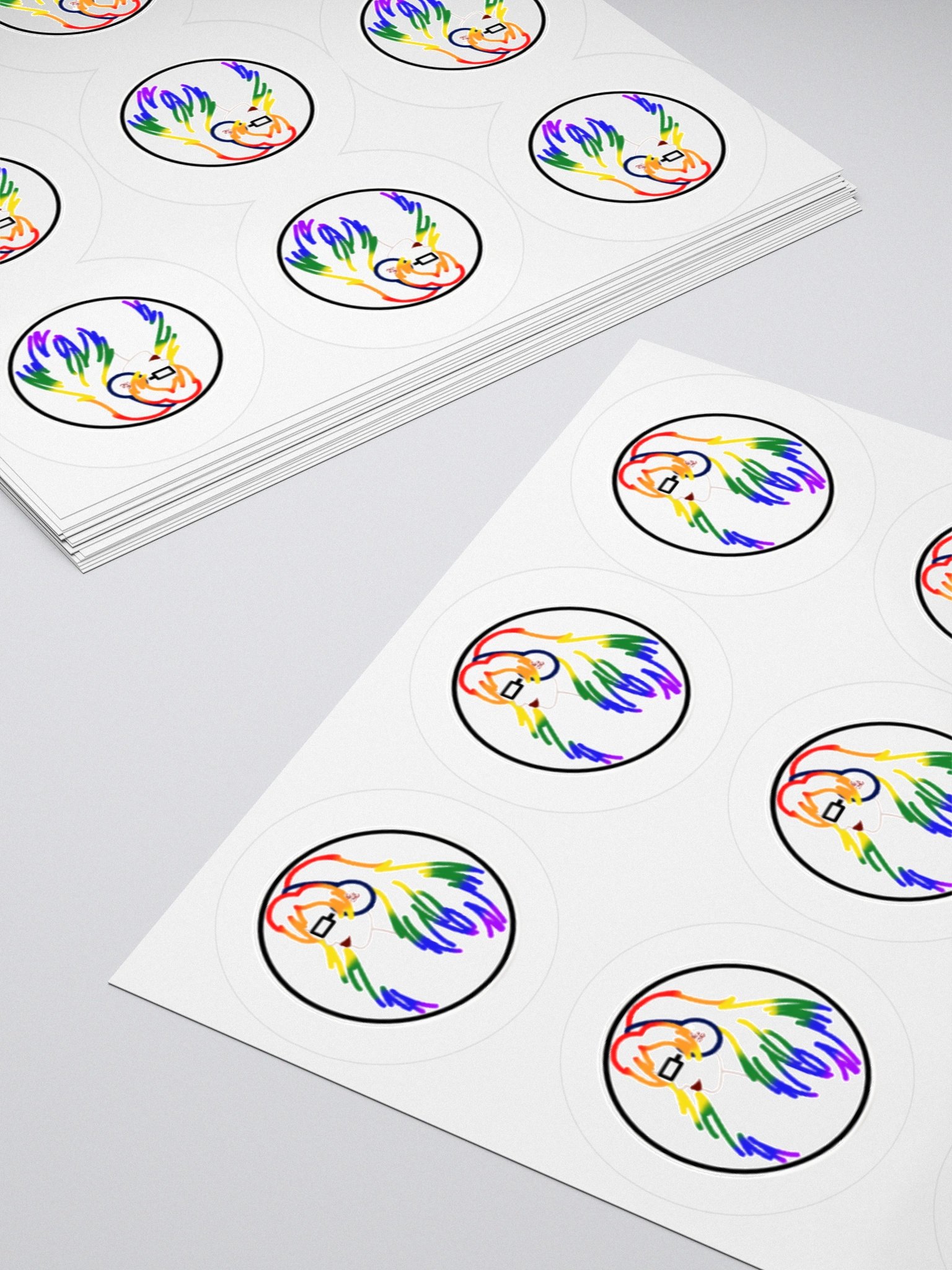 Red Pride Stickers product image (4)