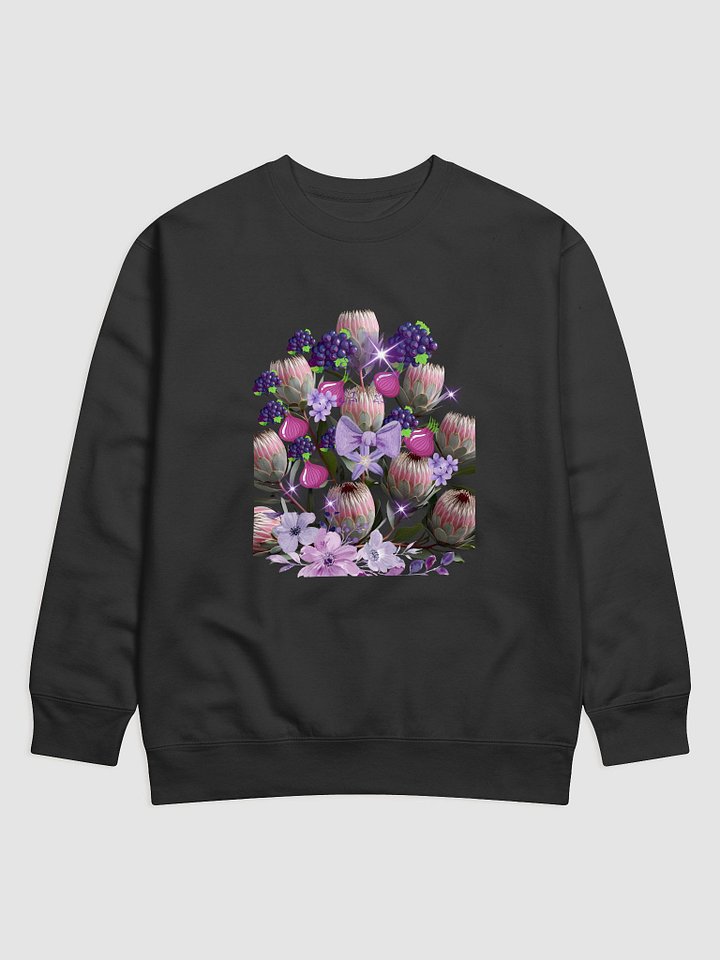 Elegant Purple Floral Bouquet – Protea, Berries & Bow Design product image (1)