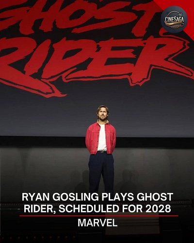 During the Marvel’s Hall H panel it's announced that Ryan Gosling is playing Ghost Rider. Directed by Shawn levy and schedule...