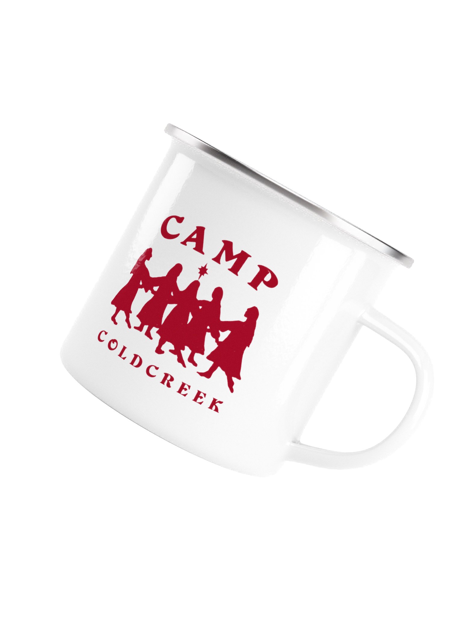 'Camp Coldcreek' Camping Mug (Enamel) product image (5)