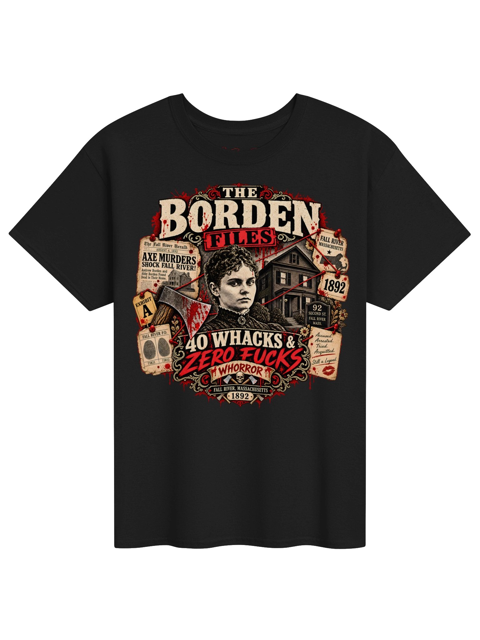 40 WHACKS & ZERO FUCKS TEE product image (6)