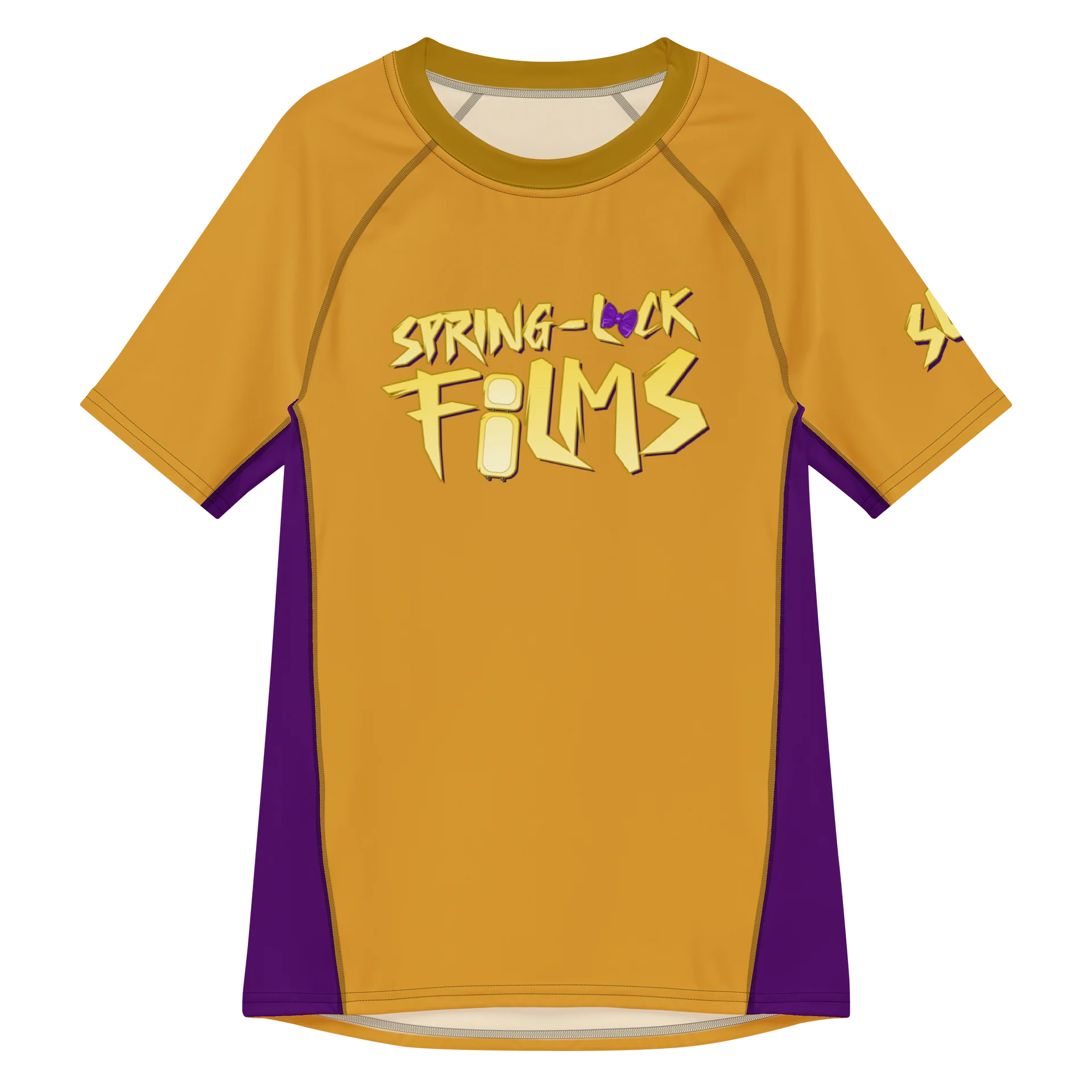 Spring-Lock Films Graphic Sports Jersey - Yellow product image (1)
