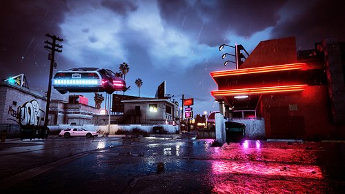 Los Santos 2062, a community mission designed by creative powerhouse @shelbygr_gaming, leader of @santamuertegang. Amazing fu...