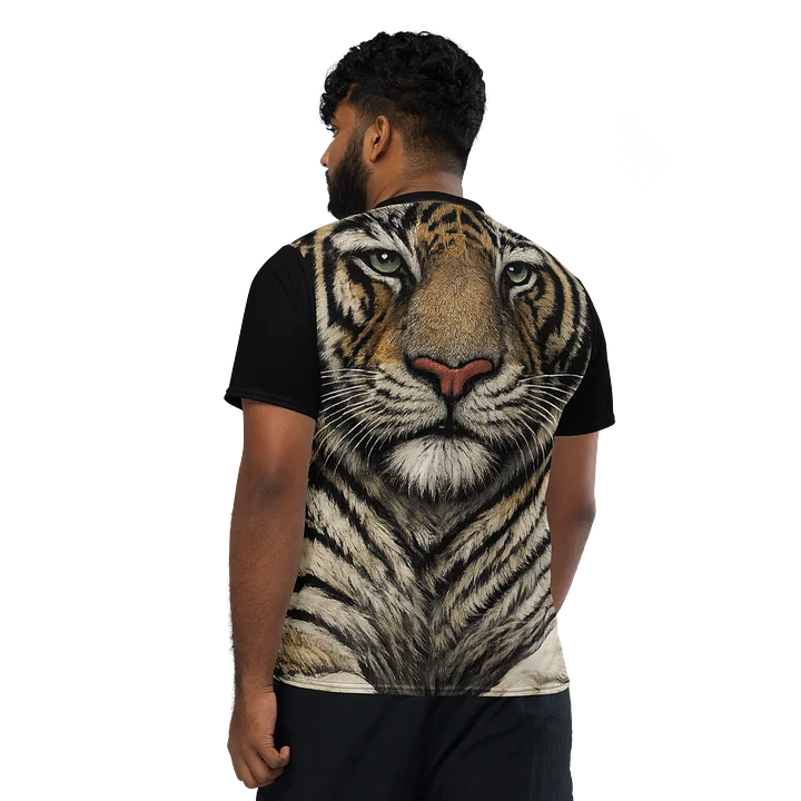 Lafate Store Designer Shirt Purple Pattern- Tiger Back product image (2)