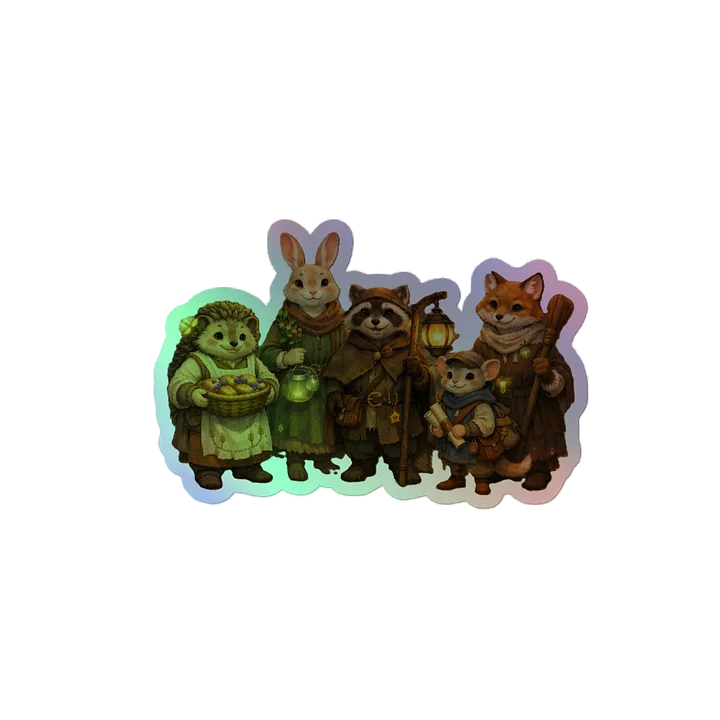 Kingdoms Grovelings Holographic Sticker Set product image (2)