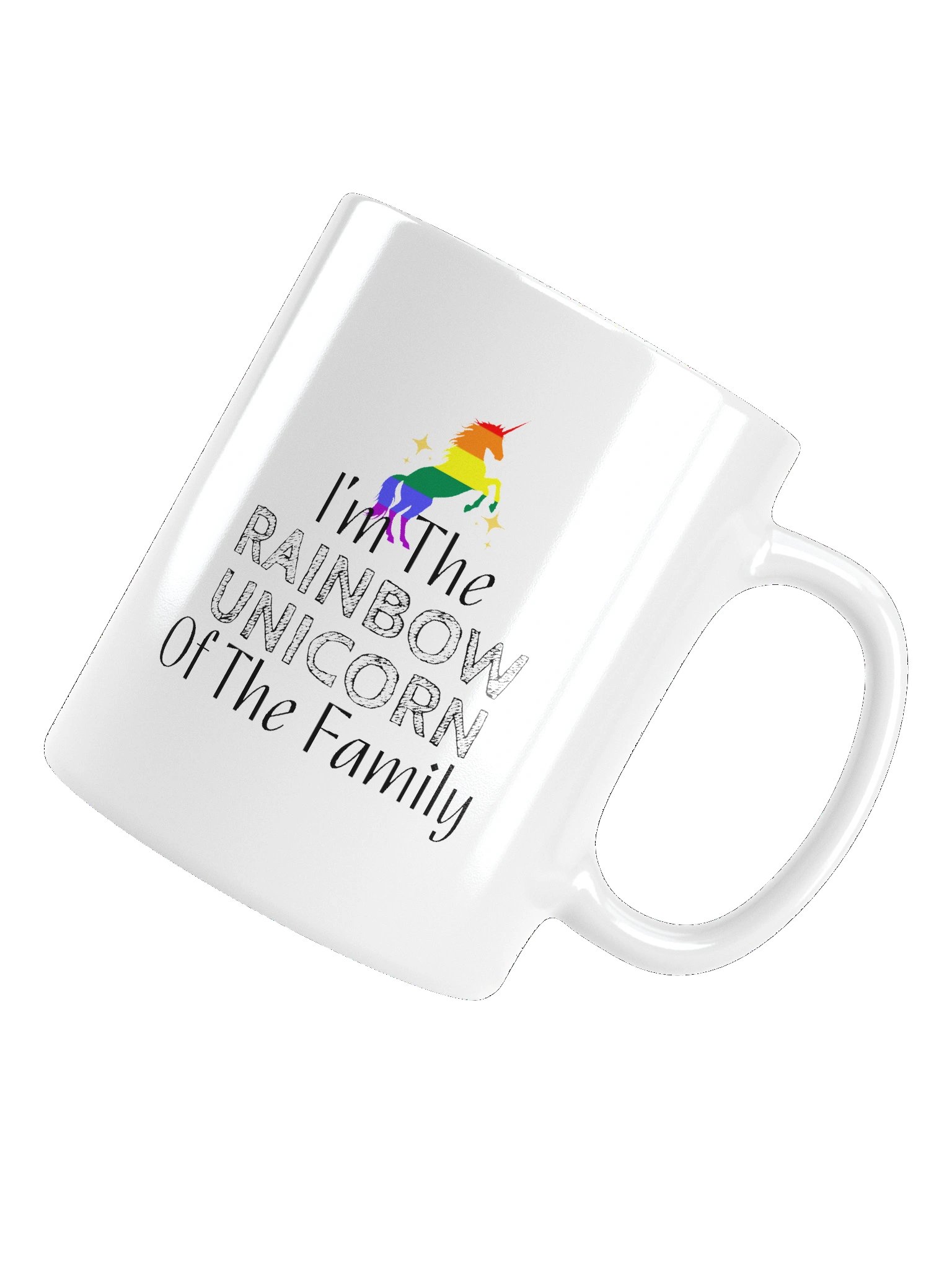 I'm The Rainbow Unicorn Of The Family Mug product image (14)