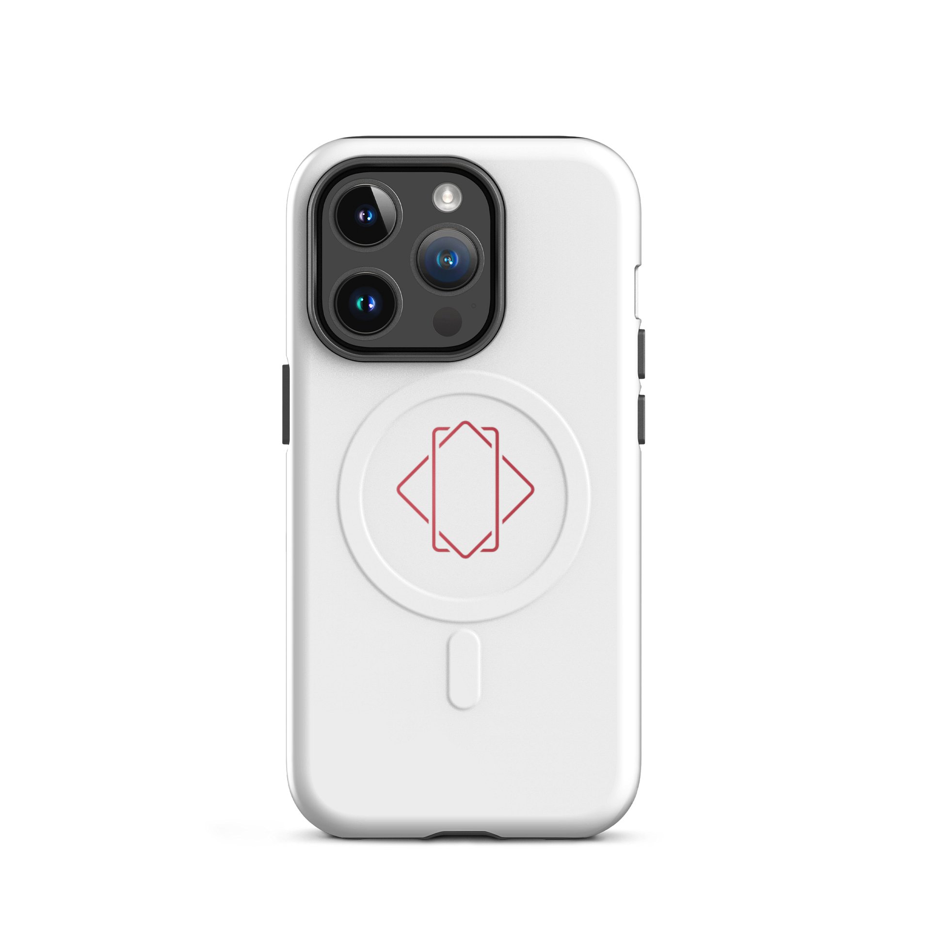 DIMBER Signature MagSafe Case - Minimalist White product image (2)