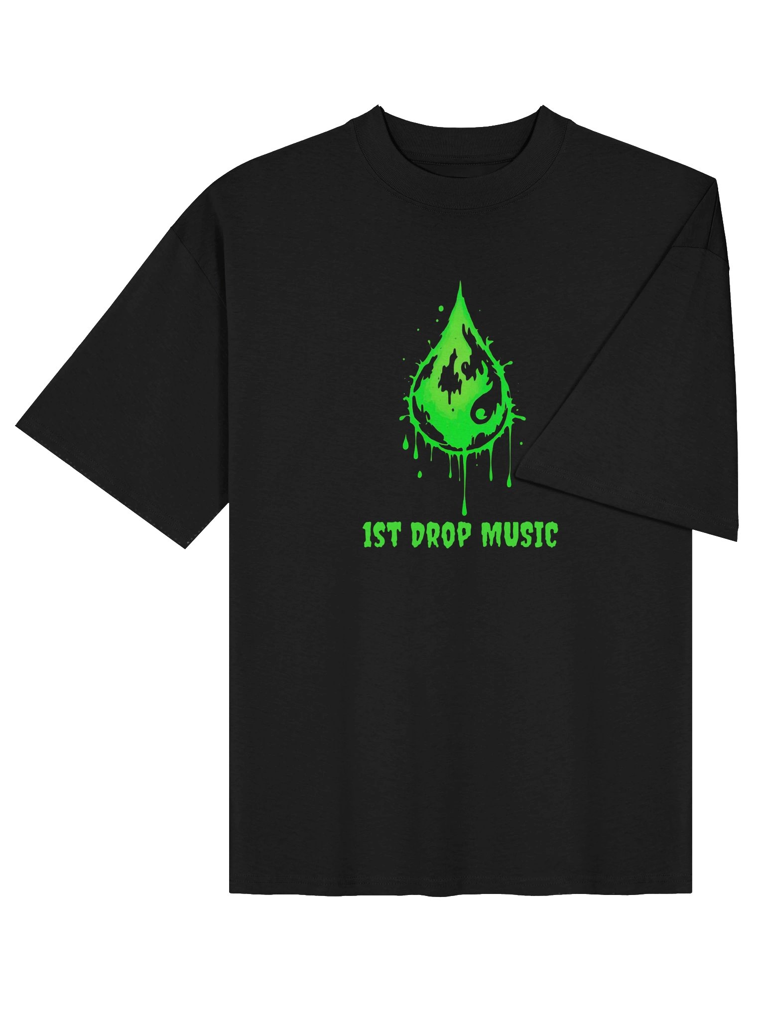 1st Drop Music Slime Logo Oversized T-shirt product image (4)