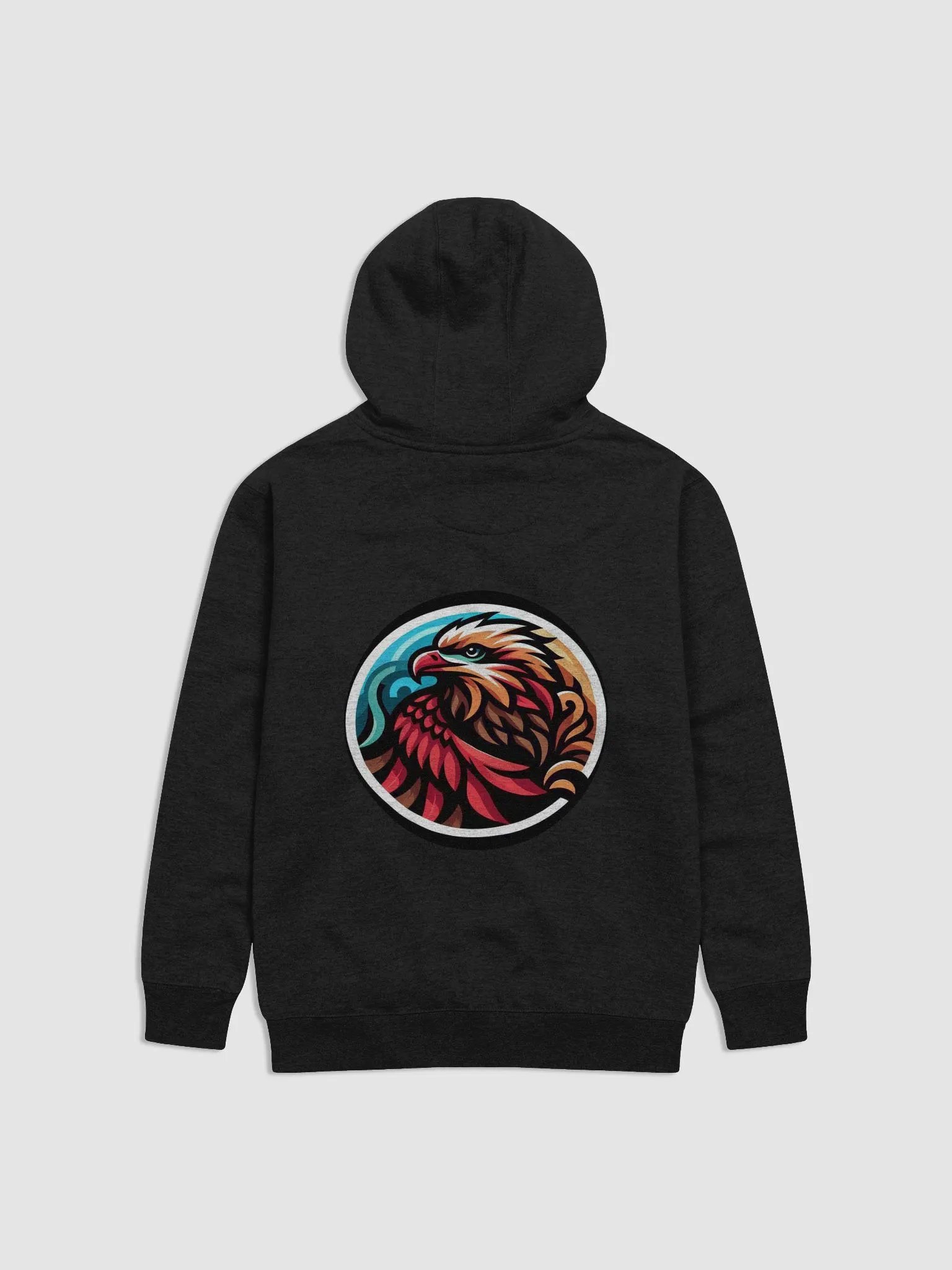 Vibrant Eagle Circle Hoodie product image (24)