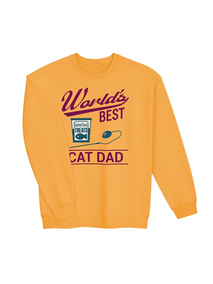 World's Best Cat Dad - Unisex Adult Sweatshirt product image (20)