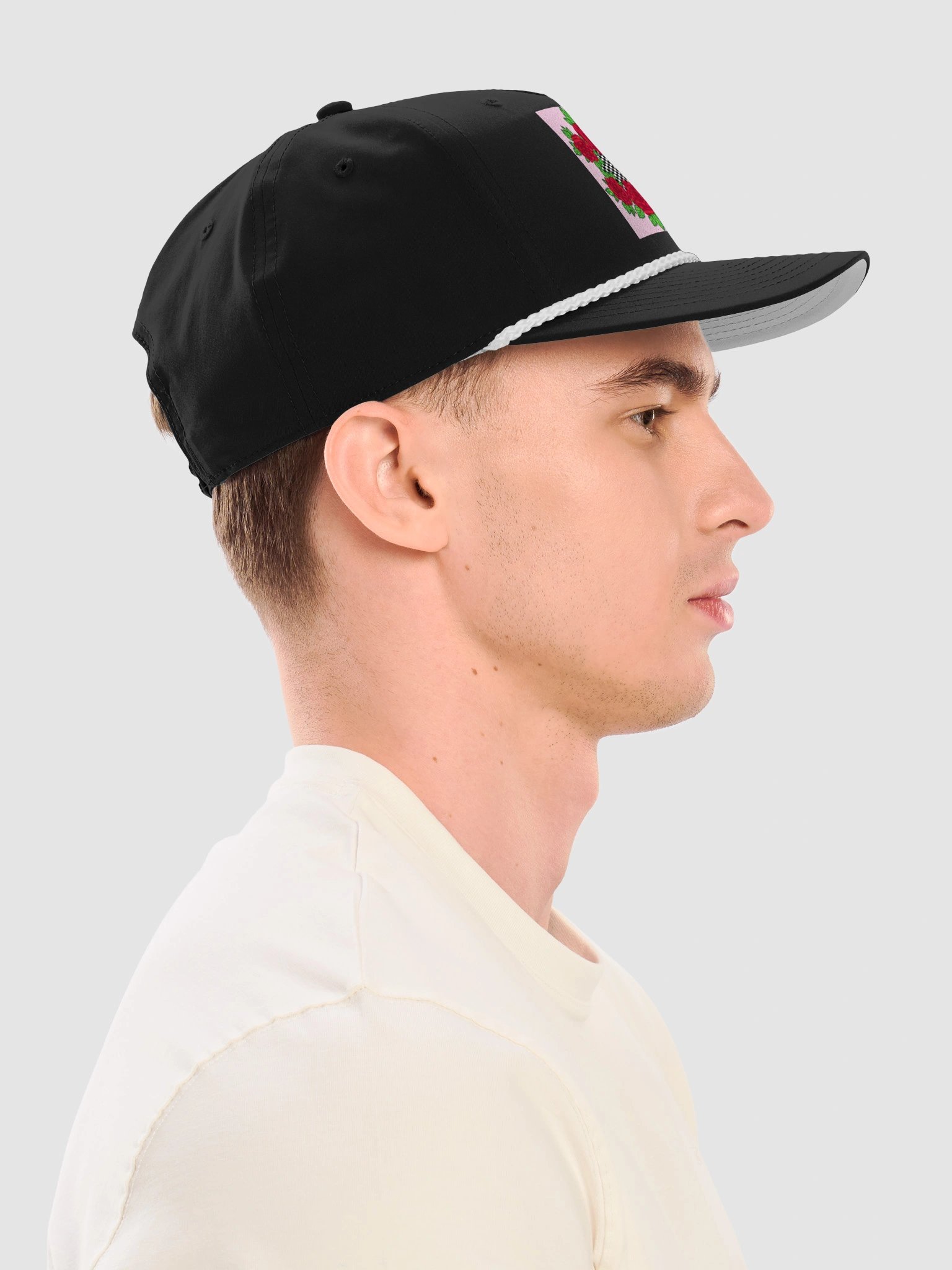 Classic Rope Cap - Five Panel (Rose-Pink) product image (29)