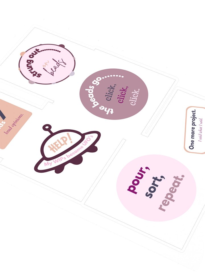On A String Sticker Sheet product image (2)