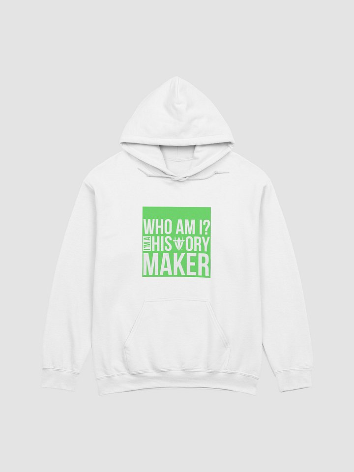 Whom Am I White Hoodie product image (1)