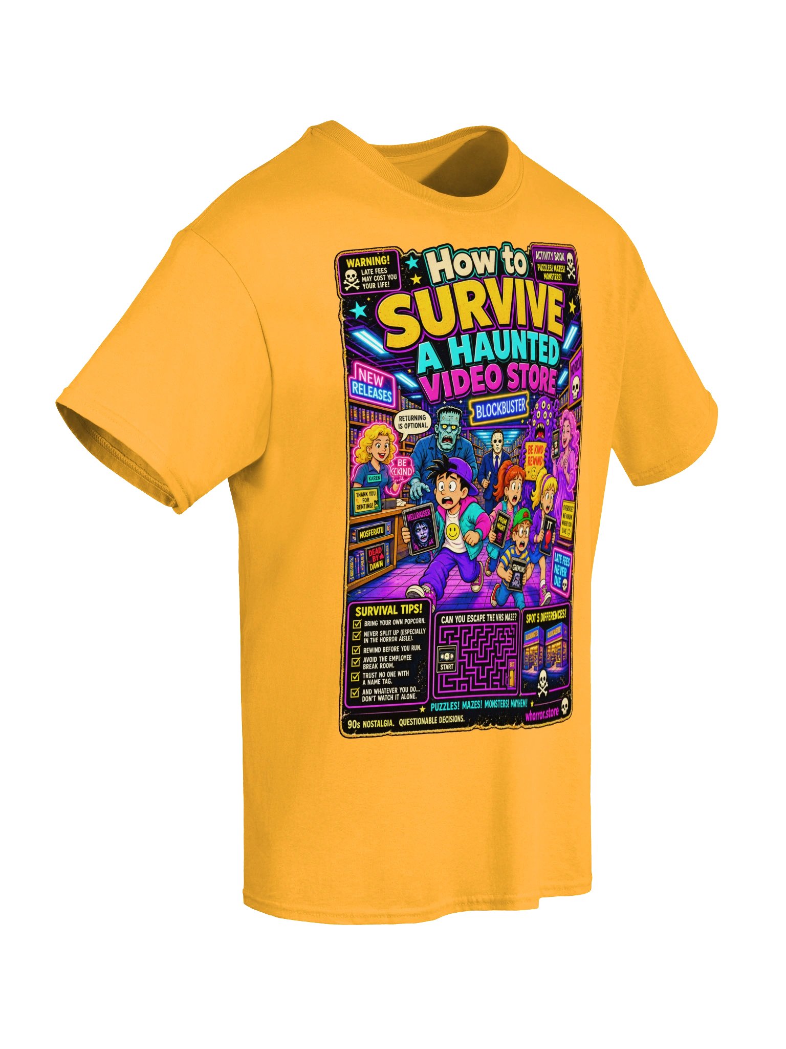 Haunted Video Store Tee product image (86)