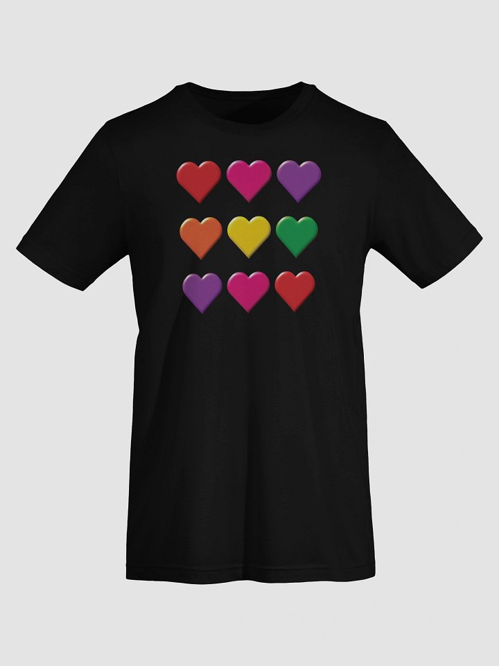 Valentine Hearts Supersoft T-Shirt product image (1)
