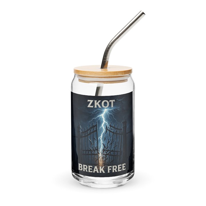 Break Free Album Cover Can Shaped Glass + Lid & Straw - Show your Support - Drinkware product image (1)