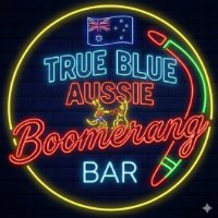 True blue aussie and boomerang gear power by Sugarl3itches