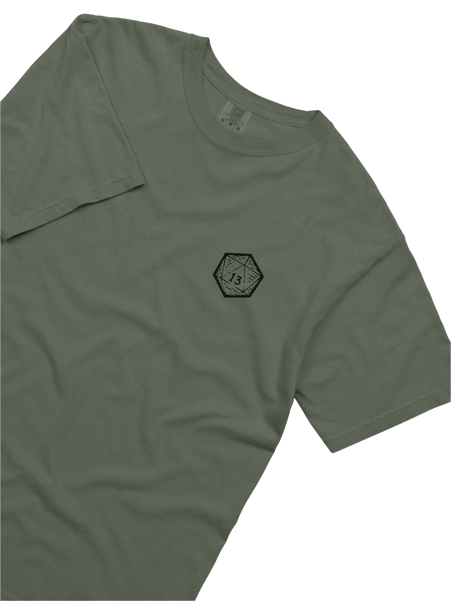 Disgraced Folk Hero (Moss T-Shirt) product image (7)
