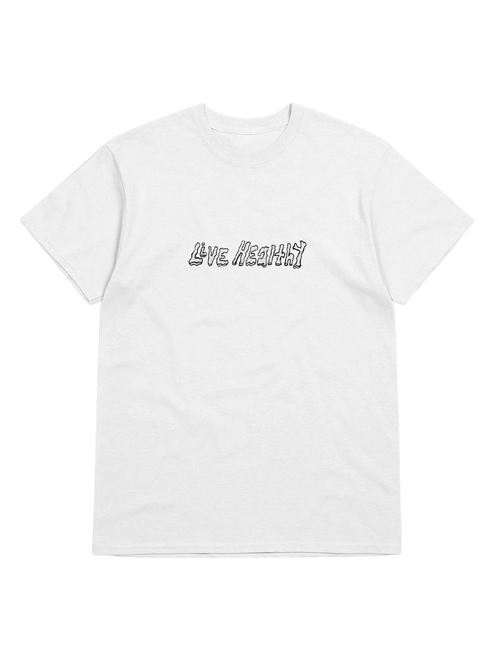 Live Healthy White Tee product image (1)
