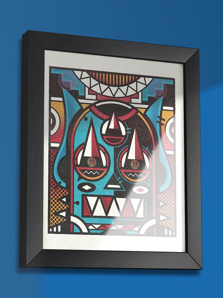 The Elephant Man In The Room | Framed Print product image (2)