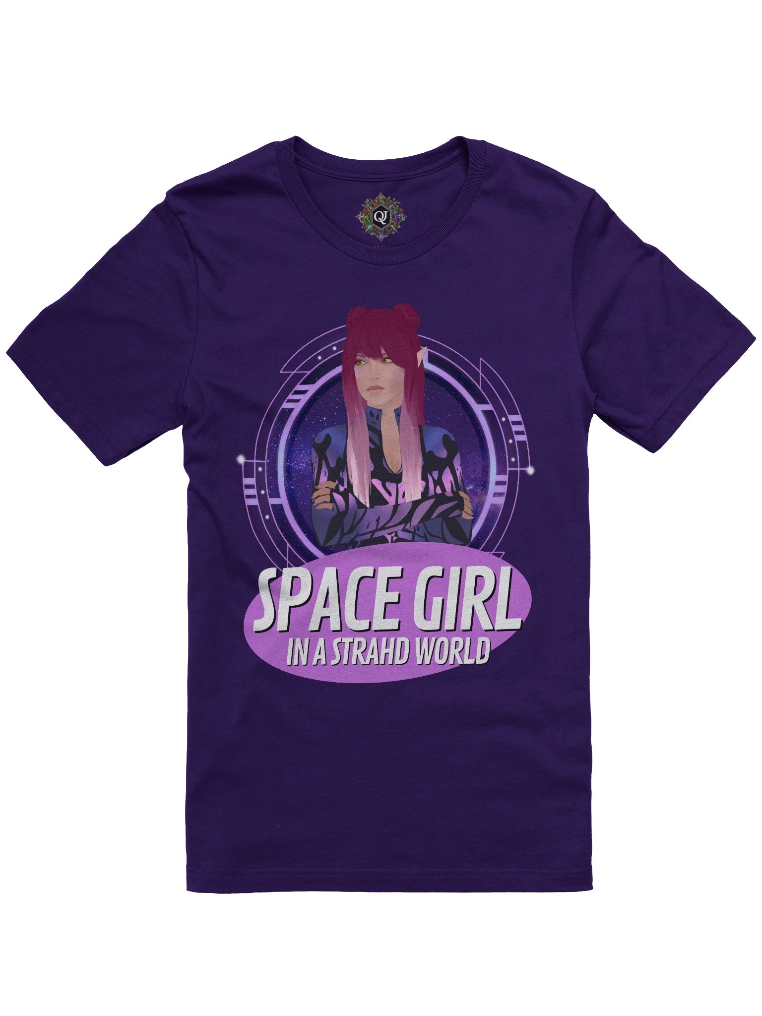 Space Girl T-Shirt product image (1)