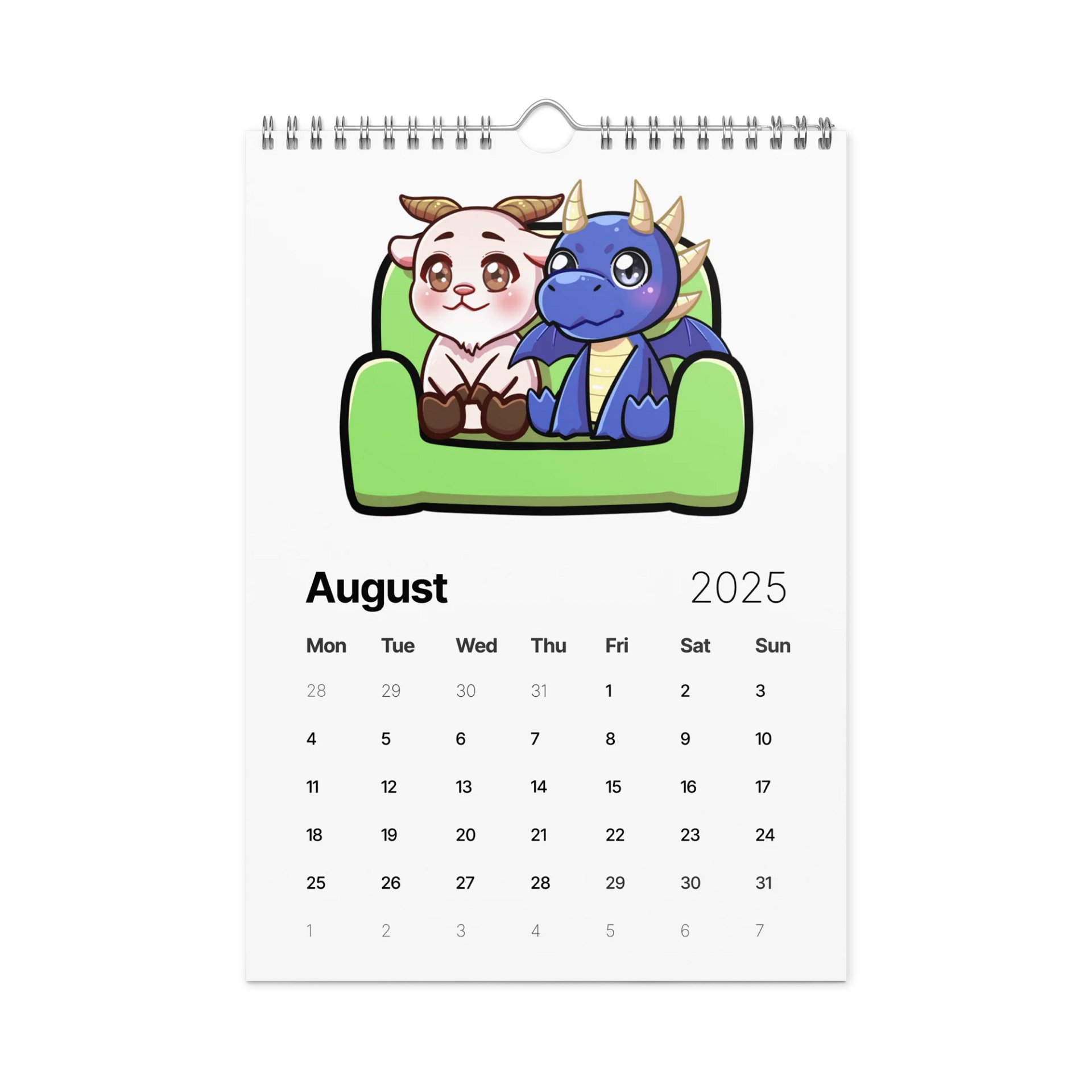 BRANDY x DRACO 2026 Calendar! product image (2)