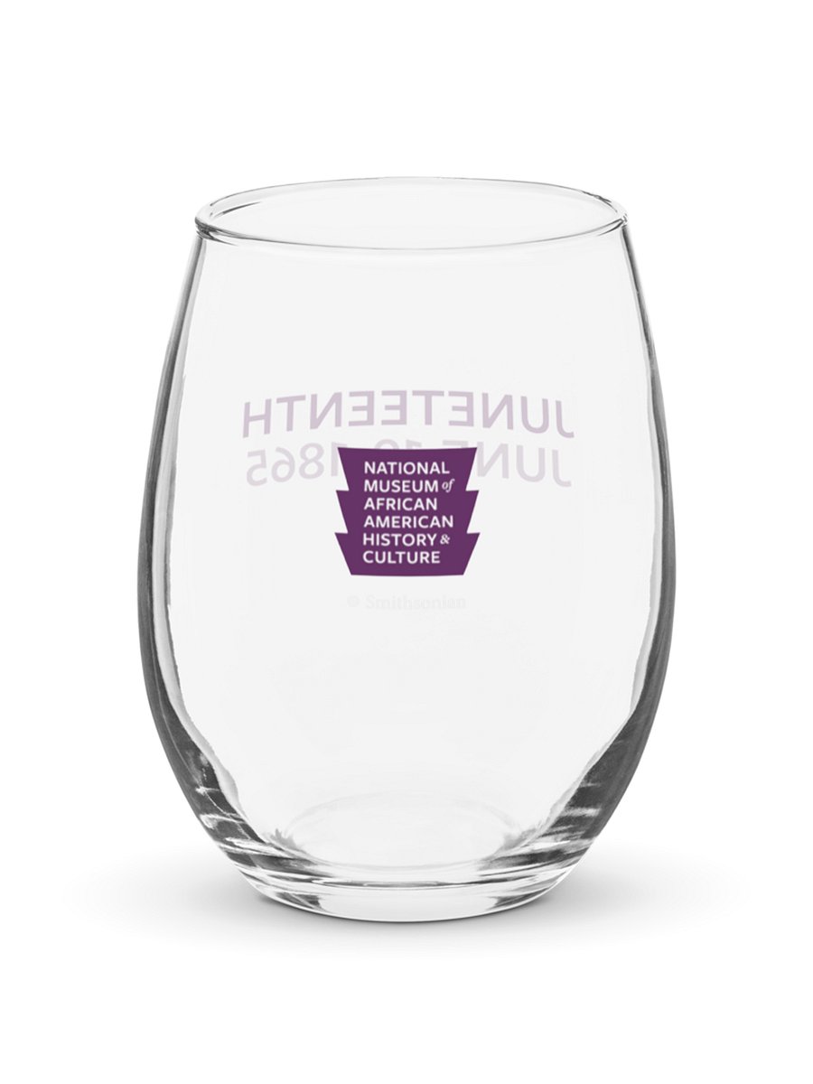Juneteenth 1863 Wine Glass Image 2
