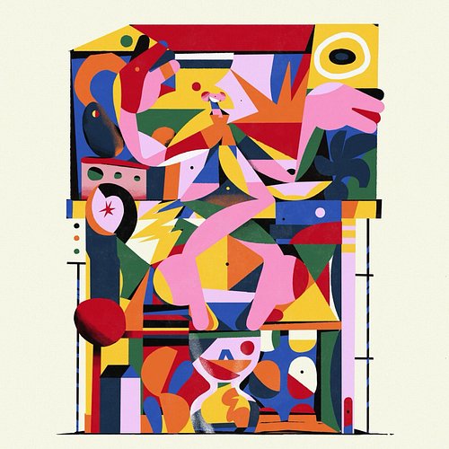 Brazilian illustrator, art director and graphic designer @fernanumolina creates multilayered worlds where color and chaos coe...