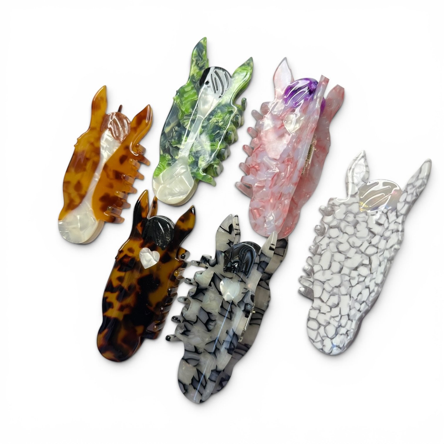 The LSP Signature Horse Head Acetate Hair Clip | Little Shop of Ponies product image (2)