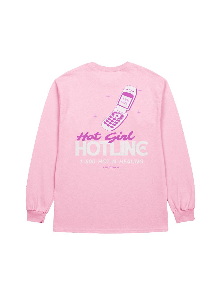 hot girl hotline long sleeve product image (1)