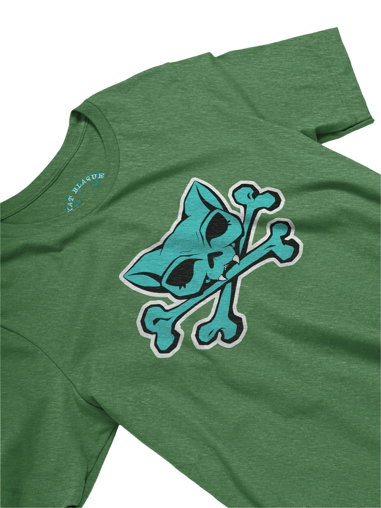 Turqoise Kat Skull Tee product image (3)