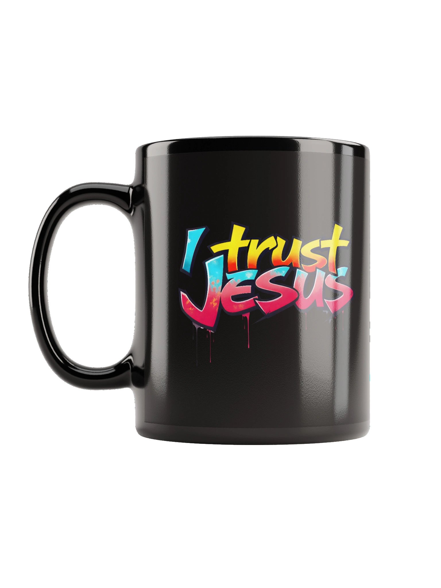 I Trust Jesus Graffiti Mug product image (2)