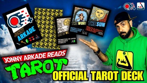 The Official Jonny Arkade Tarot Deck – 78 Cards of Retro-Inspired Divination product image (4)