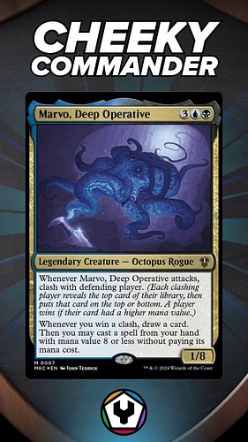 Marvo turns every combat step into a high-stakes gamble. 😏

Have you played this card? Let us know below.

#mtg #mtgcommunity...