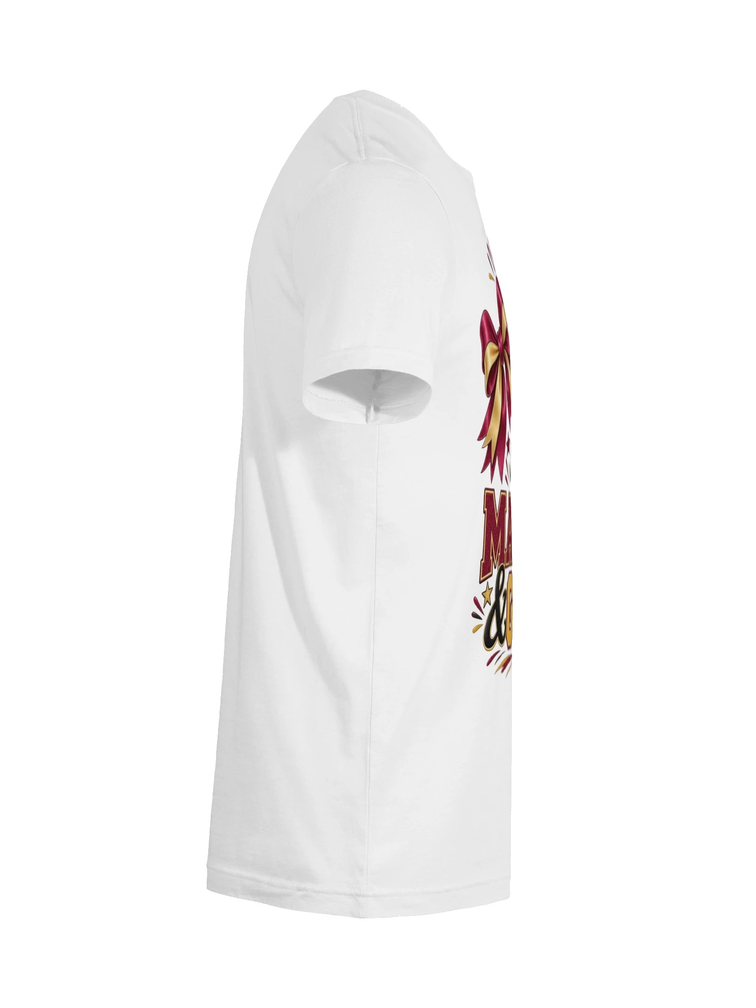 In This House We Rock Maroon & Gold Tee product image (37)