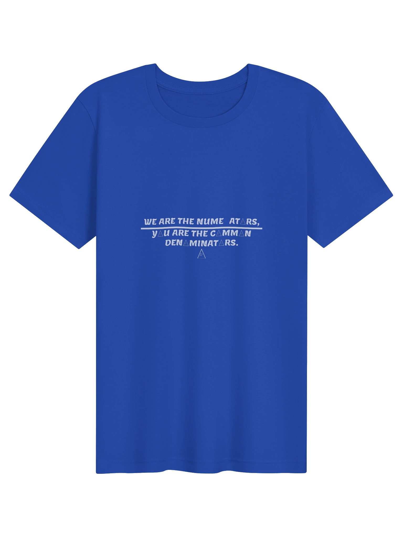 NUMERATORS — Tee (Blue) product image (1)