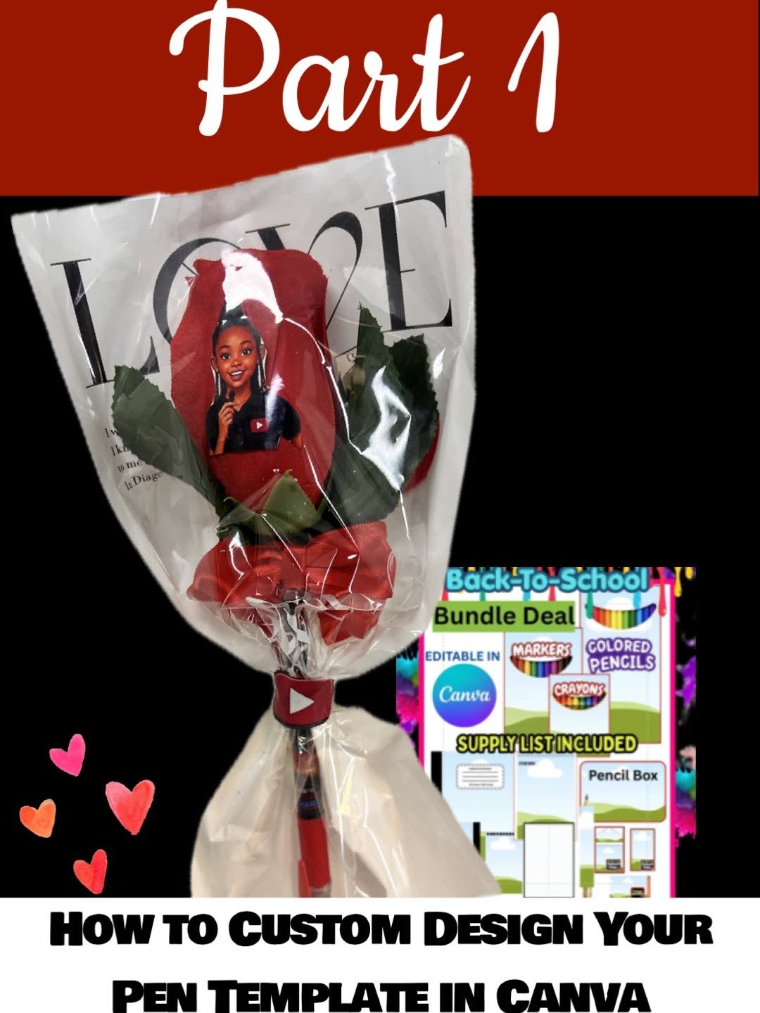 Custom Back To School Starter Bundle - For your Personalized School Supplies - Korryn product image (3)