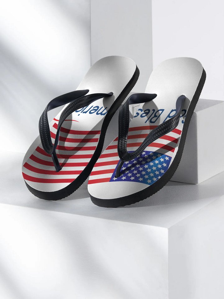 God Blass America Flip Flops product image (1)